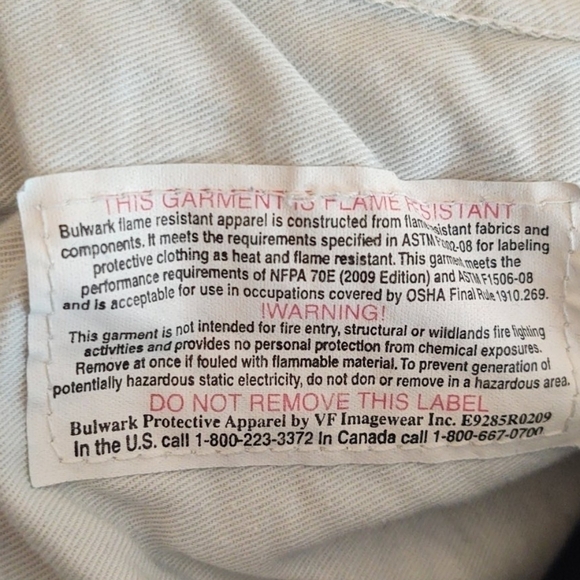 Bulwark Flame Resistant Denim Pants - Picture 6 of 9